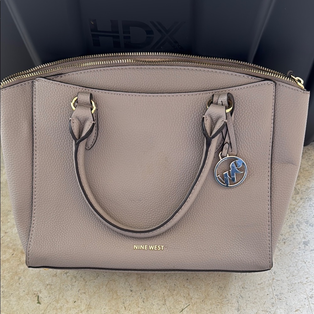 Nine West Beige Satchel